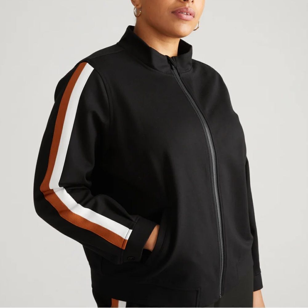Universal Standard Camden Ponte Bomber Jacket Size 3XL (34-36)